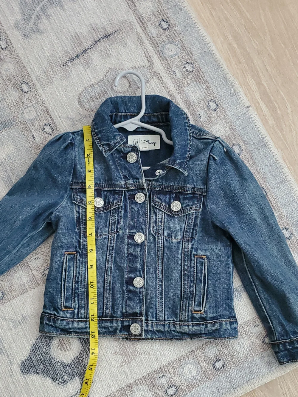 Gap X Disney Toddler Girls Minnie Mouse Denim Jean Jacket Sz4